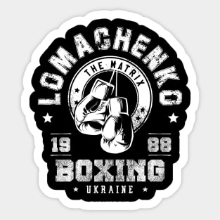 Lomachenko Boxing Sticker